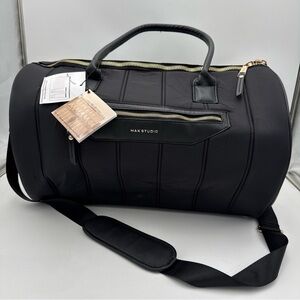 Max Studio Black Men's Duffel Bag